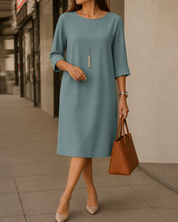Odette | Relaxed Fluid Midi Dress