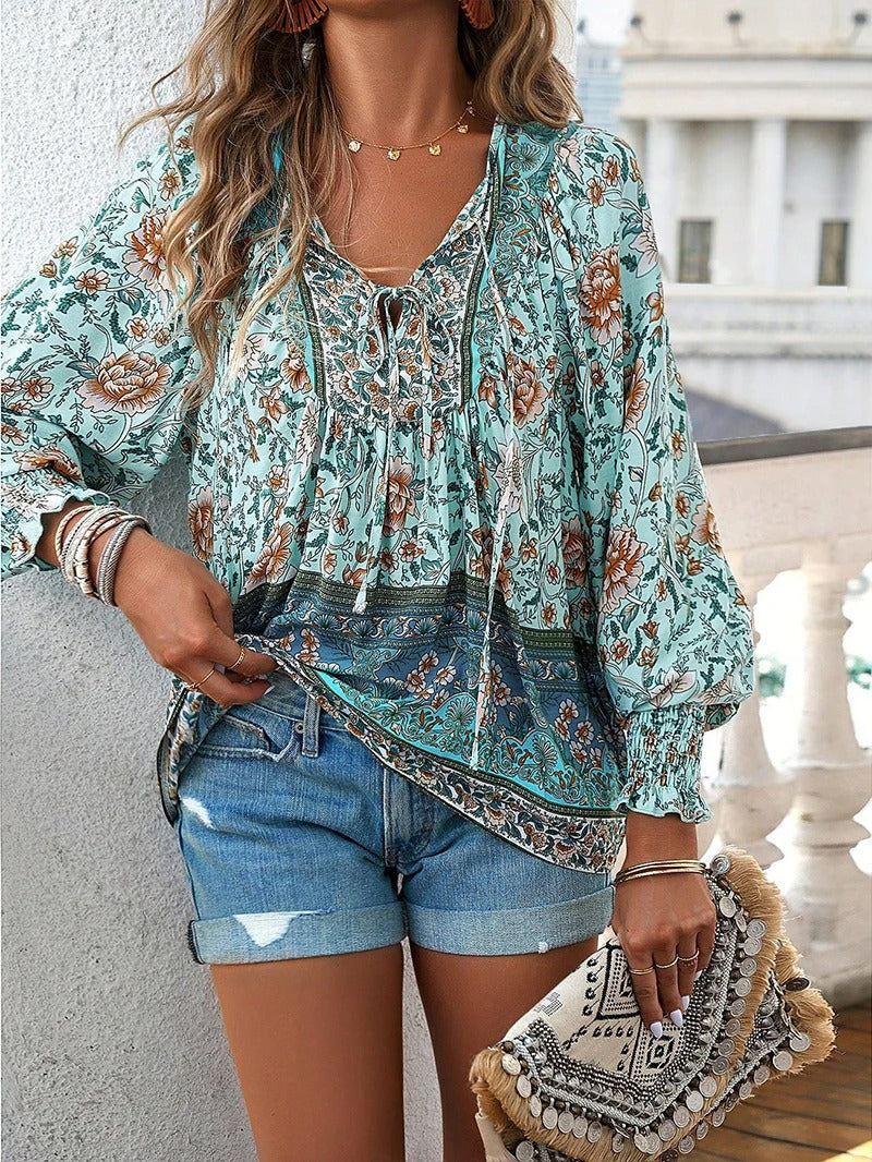 Ravelle | Floral summer top
