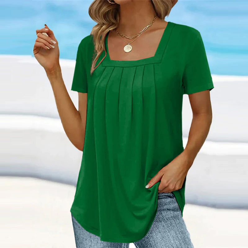 Mandy | Chic pleated top