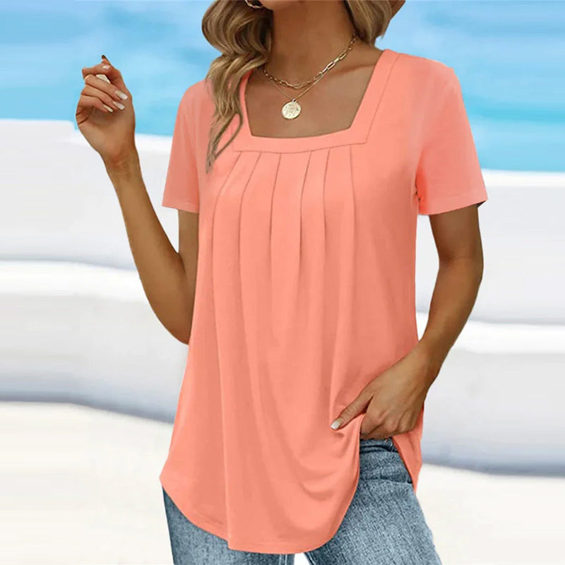 Mandy | Chic pleated top