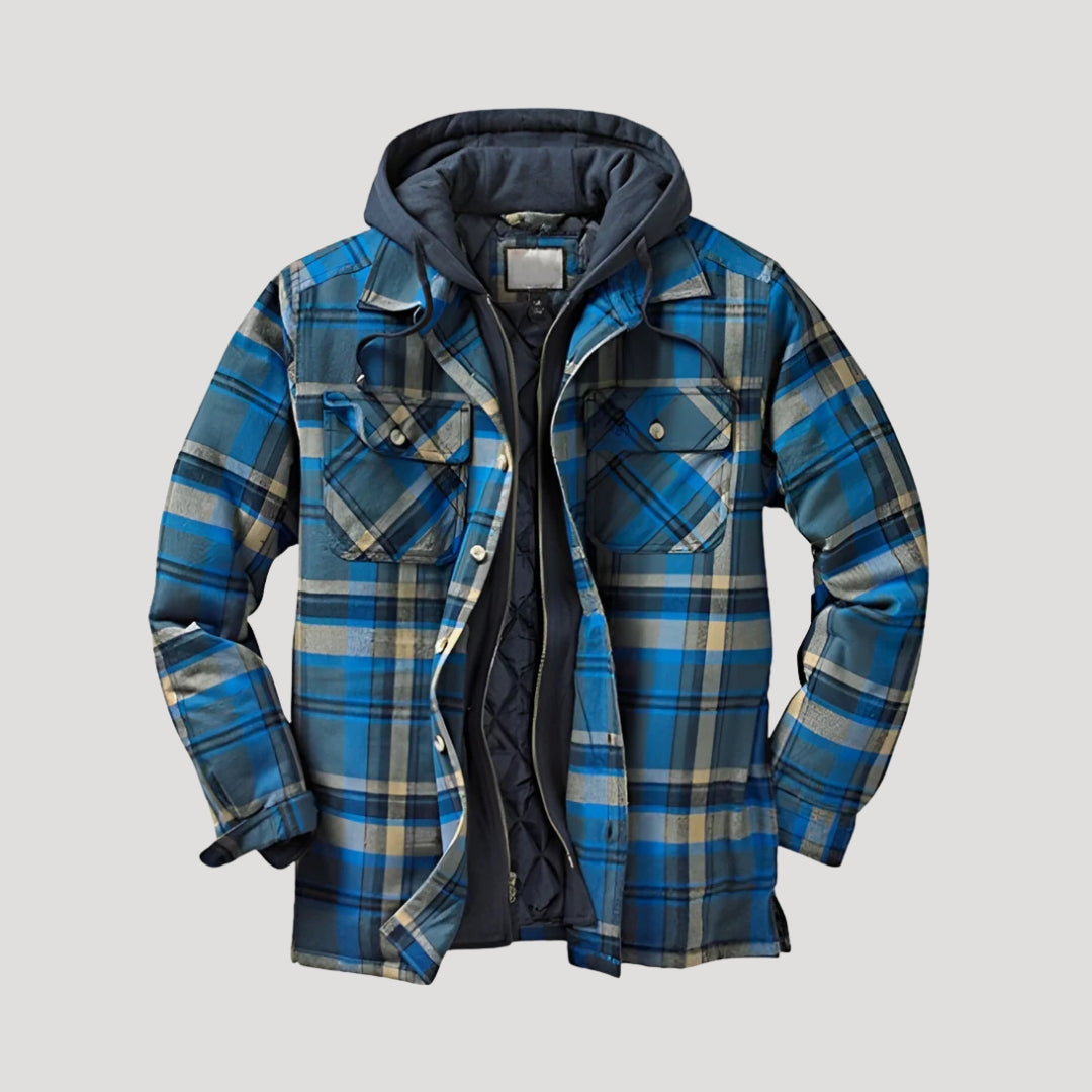 Grayson | Flannel jacket fleece lined