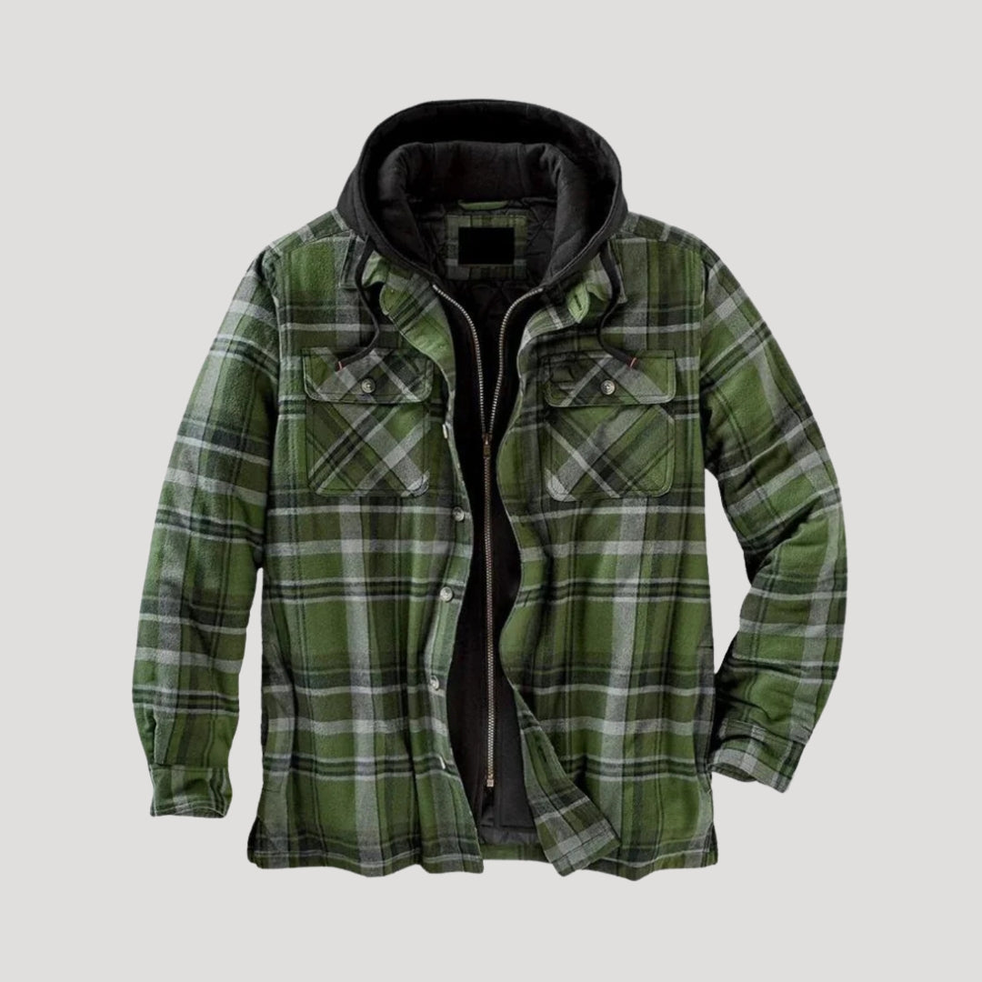 Grayson | Flannel jacket fleece lined