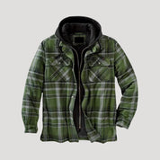 Grayson | Flannel jacket fleece lined