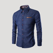 Miles | Casual button up long sleeve shirt