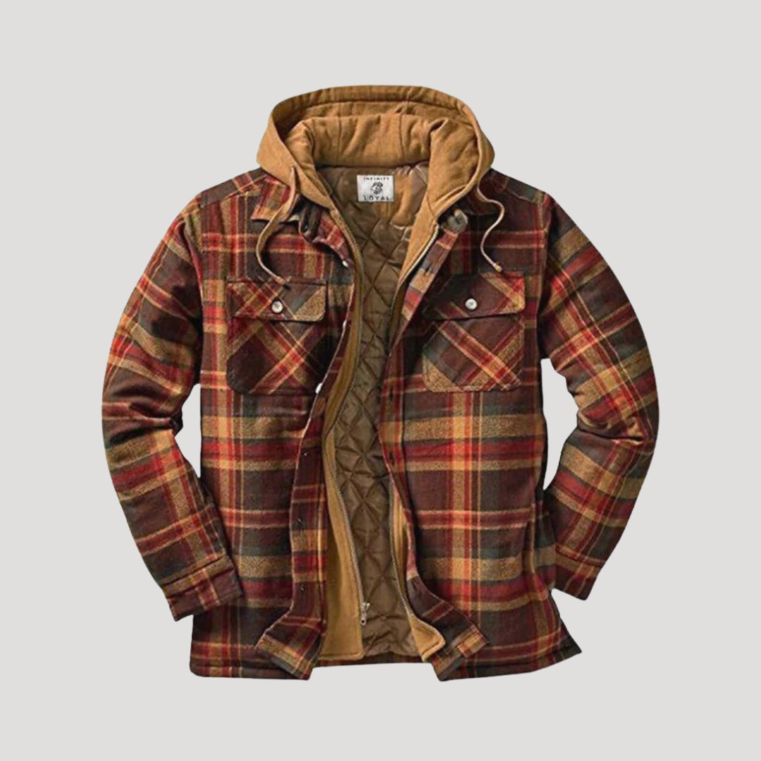 Grayson | Flannel jacket fleece lined
