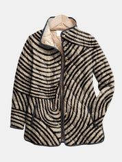 Inaya | Retro Circle Quilted Jacket