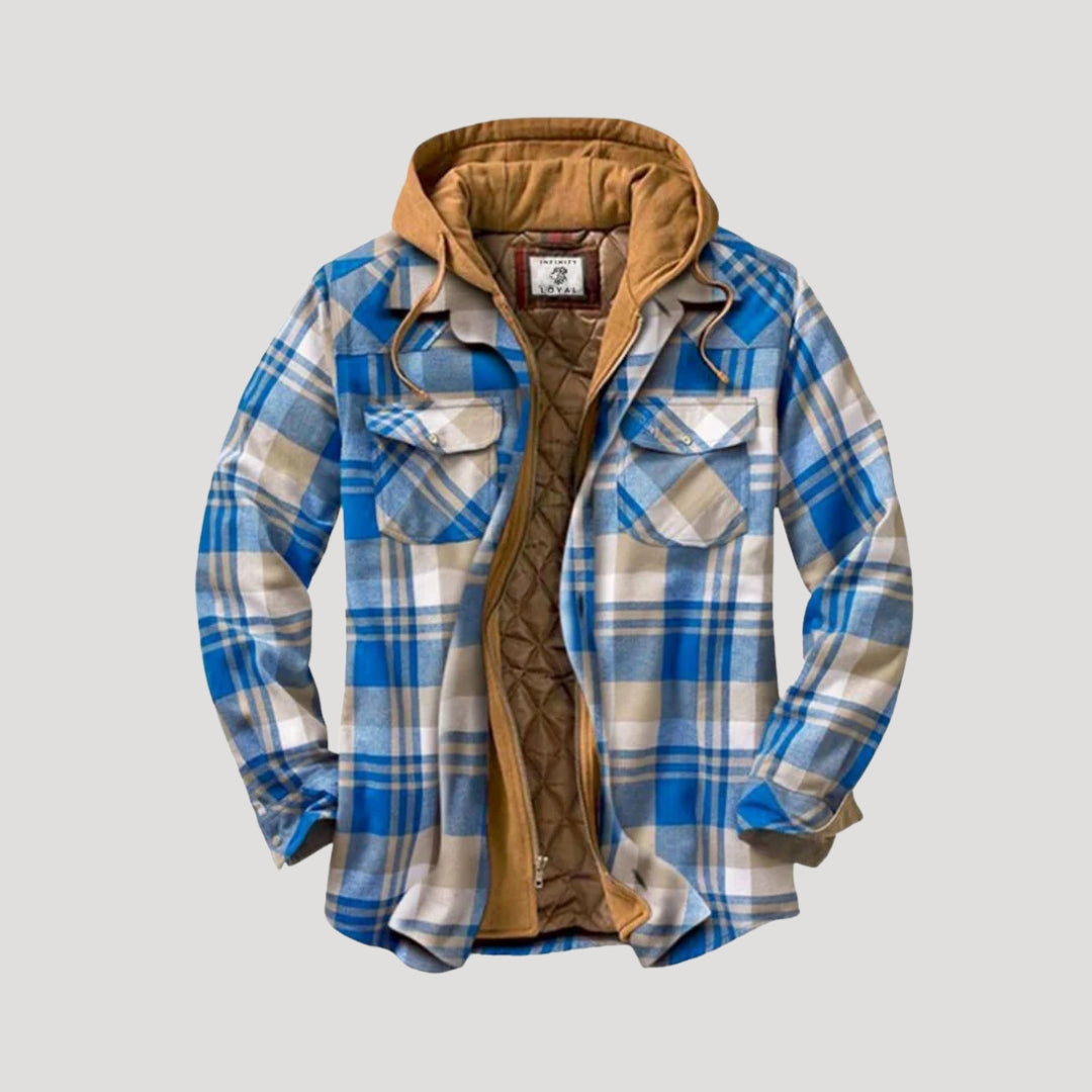Grayson | Flannel jacket fleece lined