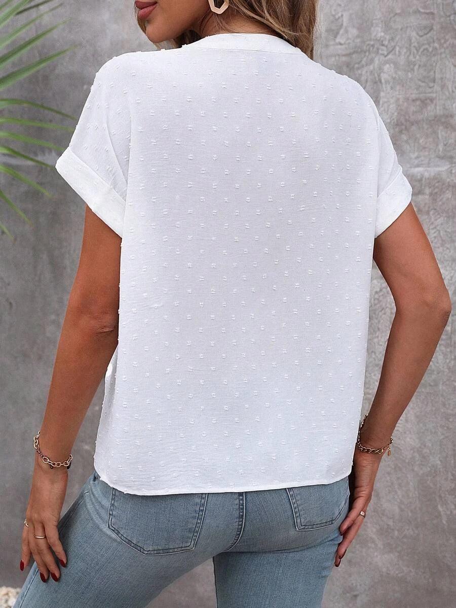 Indira | Blouse with button details