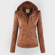 Pia | Modern Leather Jacket