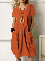 Sienna | Sophisticated Classic A-Line Flow Dress