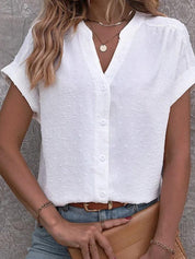 Indira | Blouse with button details