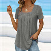 Mandy | Chic pleated top