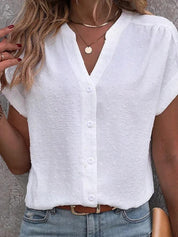 Indira | Blouse with button details