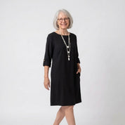 Odette | Relaxed Fluid Midi Dress