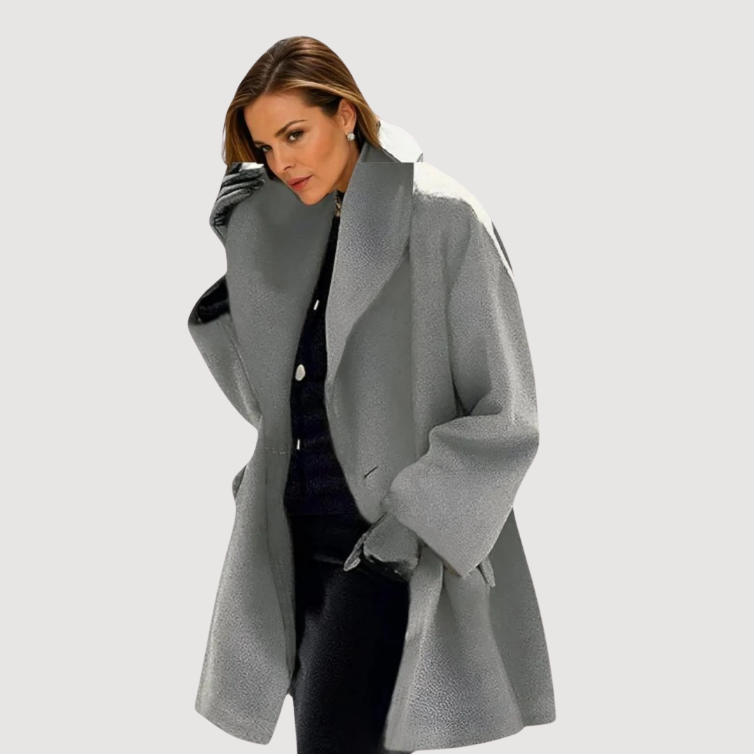 Vivienne | Elegant Shawl-Collar Coat