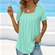 Mandy | Chic pleated top