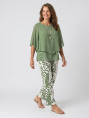 Evelyn | Sophisticated Botanical Print Co-Ord Set