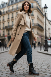 Belle | Leather Heeled Boots
