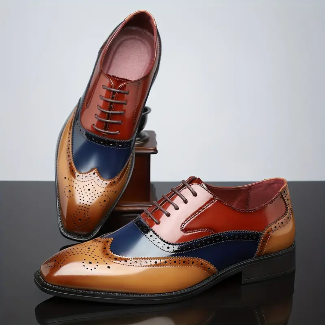Harry | Vintage Wingtip Brogues