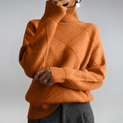 Lauren | Soft Roll-Neck Knit Jumper