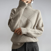 Lauren | Soft Roll-Neck Knit Jumper