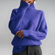 Lauren | Soft Roll-Neck Knit Jumper