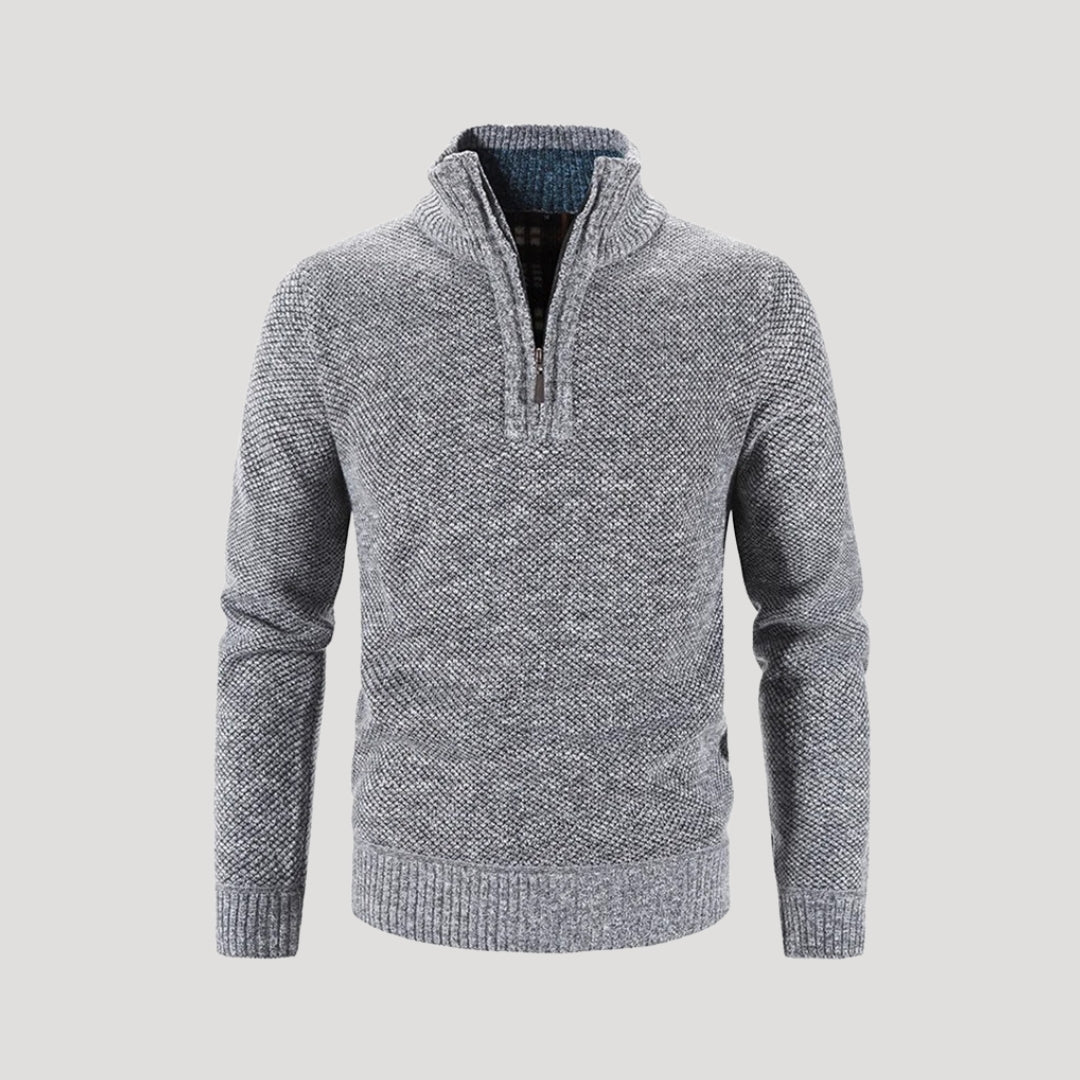 Mason | Half zip wool jumper