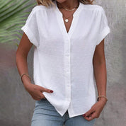 Indira | Blouse with button details