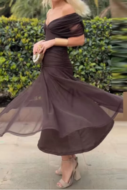 Santana | Elegant V-Neck Maxi Dress