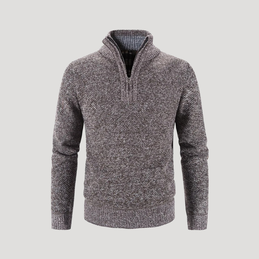Mason | Half zip wool jumper