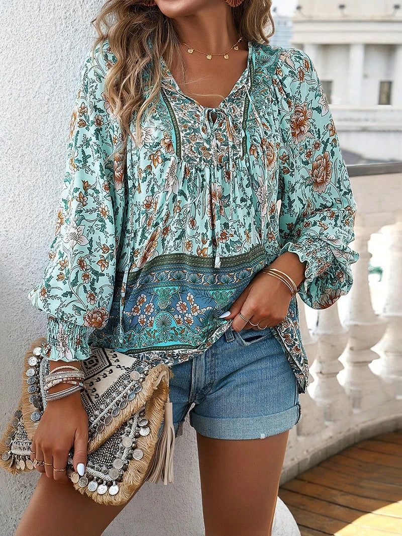 Ravelle | Floral summer top
