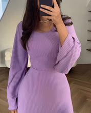 Tess | Knitted Maxi Dress