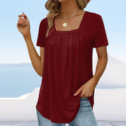Mandy | Chic pleated top
