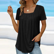 Mandy | Chic pleated top