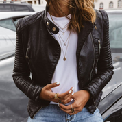 Santana | Elegant Leather Jacket