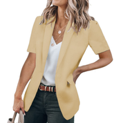 Dana | Sophisticated Short Sleeve Casual Blazer