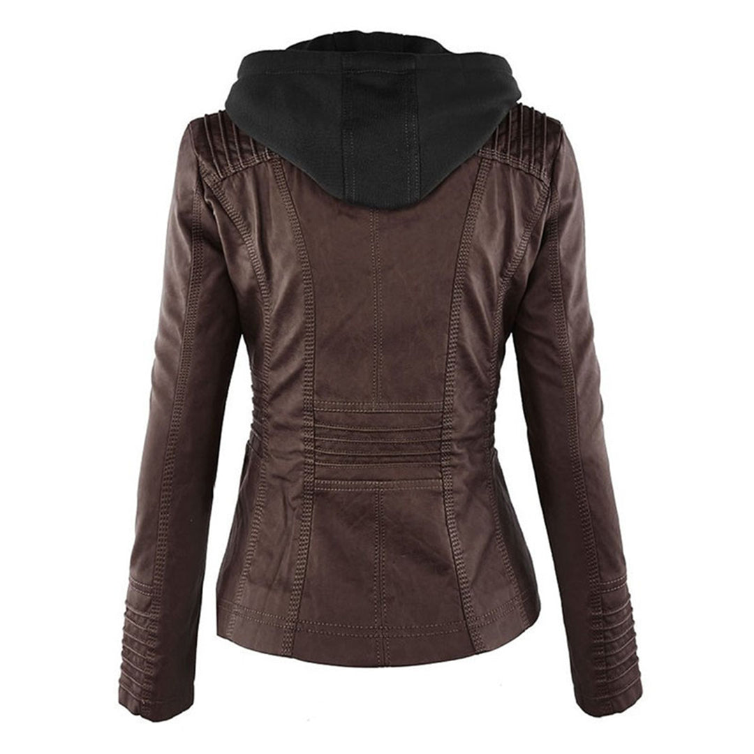 Pia | Modern Leather Jacket