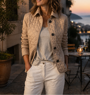 Margot | Luxe Lattice Quilt Jacket