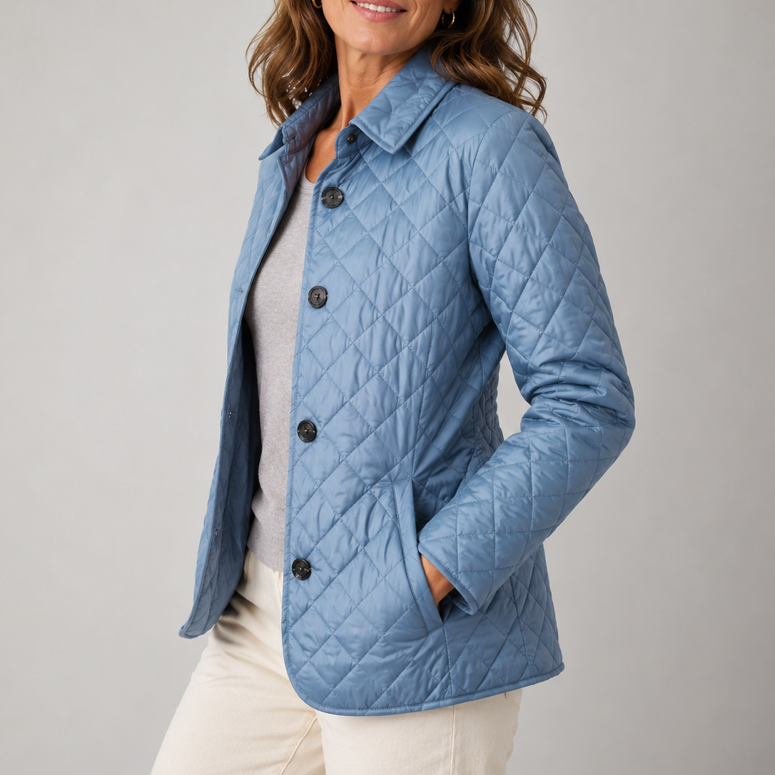 Margot | Luxe Lattice Quilt Jacket