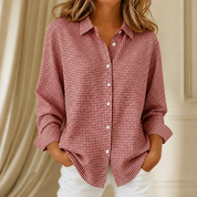 Milly | Checkered Button-Front Shirt