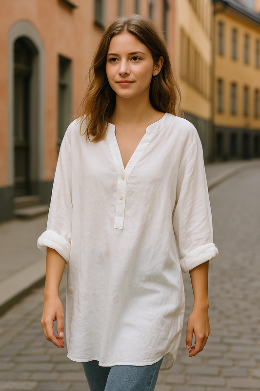 Aava | Linen Shirt for Summer Days