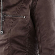 Pia | Modern Leather Jacket