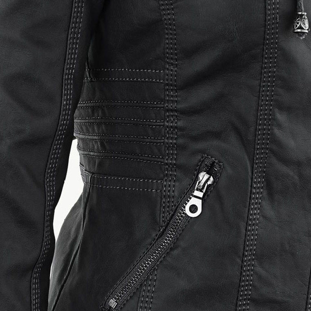 Pia | Modern Leather Jacket