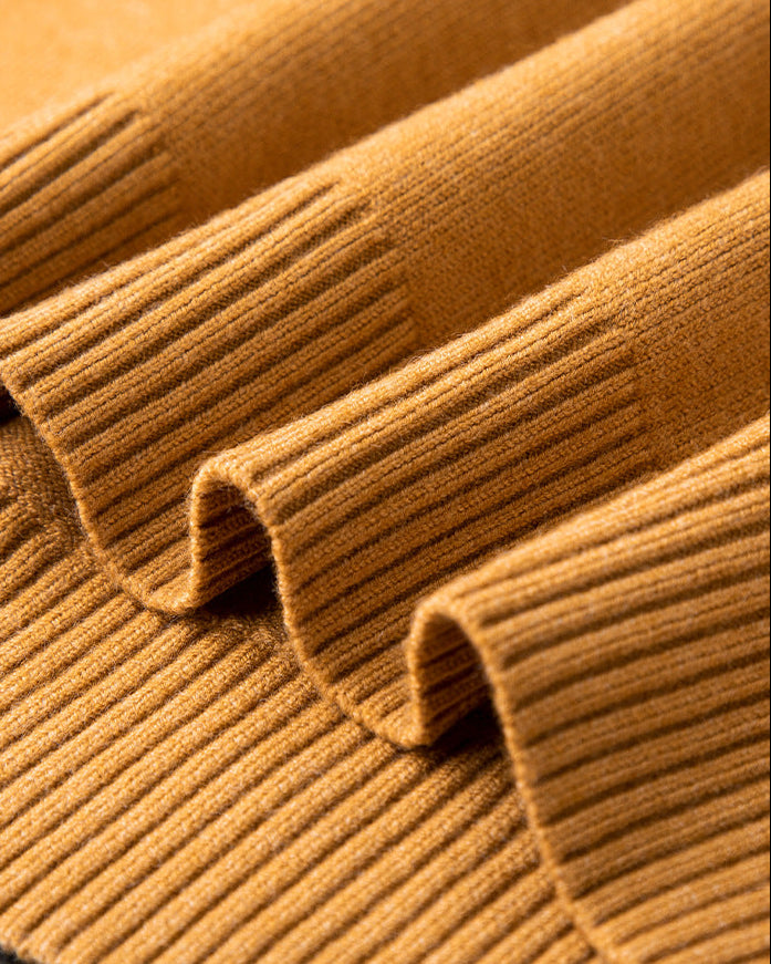 Carter | Two Tone Knit Sweater