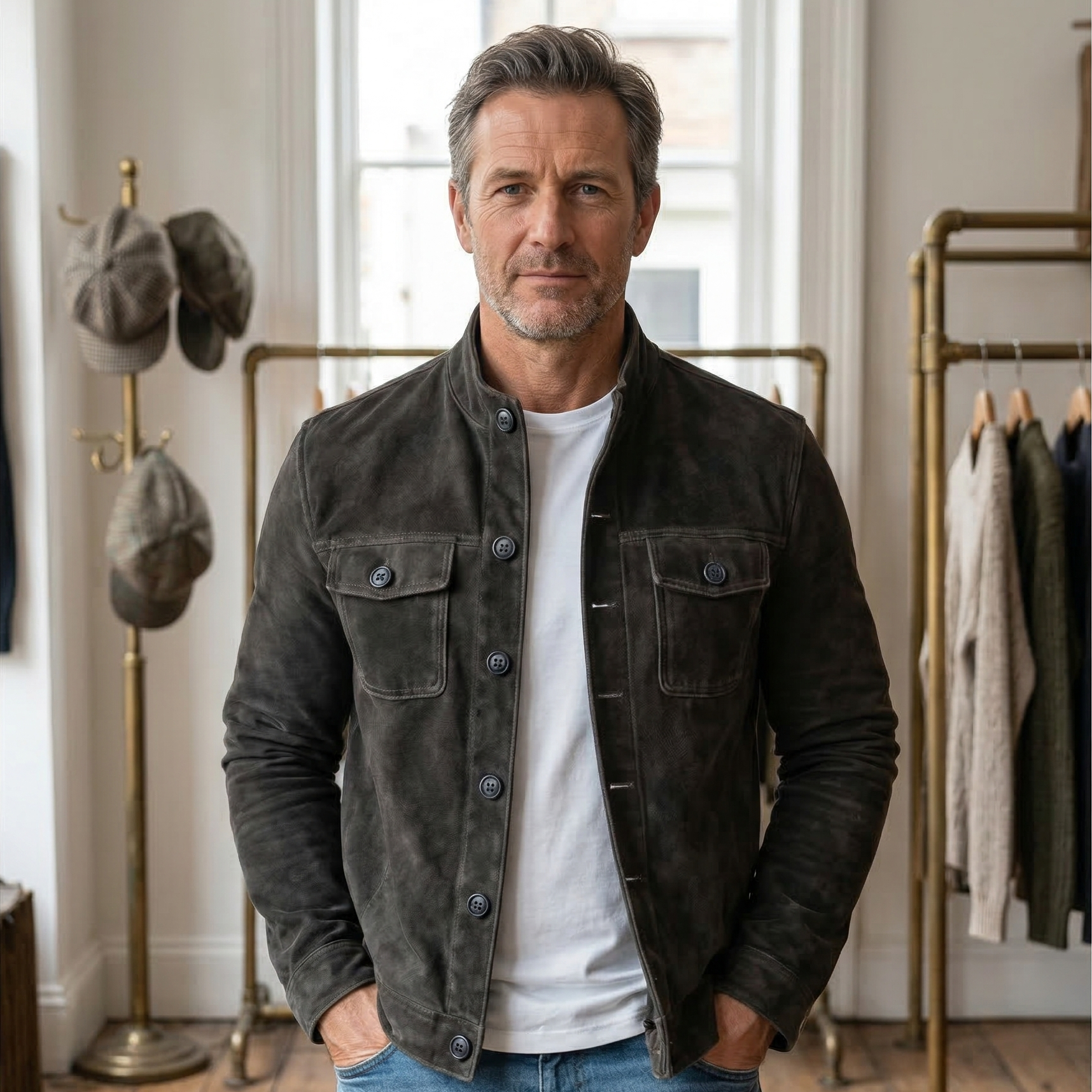 Ludwig | Stylish Suede Jacket