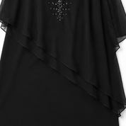 Eliza | Embellished Overlay Dress