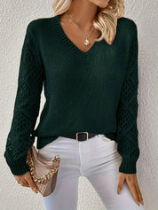 Rosy | Crochet detailed jumper