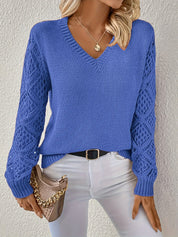 Rosy | Crochet detailed jumper
