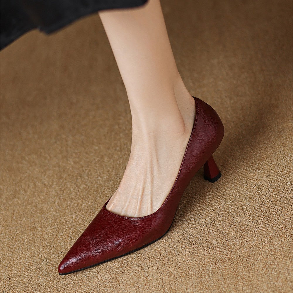 Cymara Leather Pumps