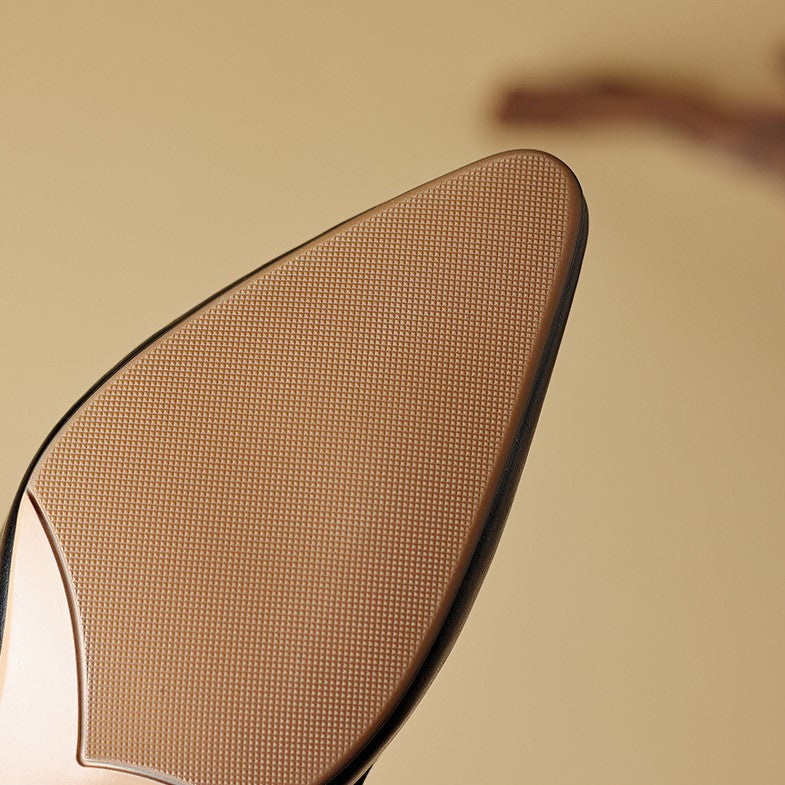 Marloe Pointed Leather Mules